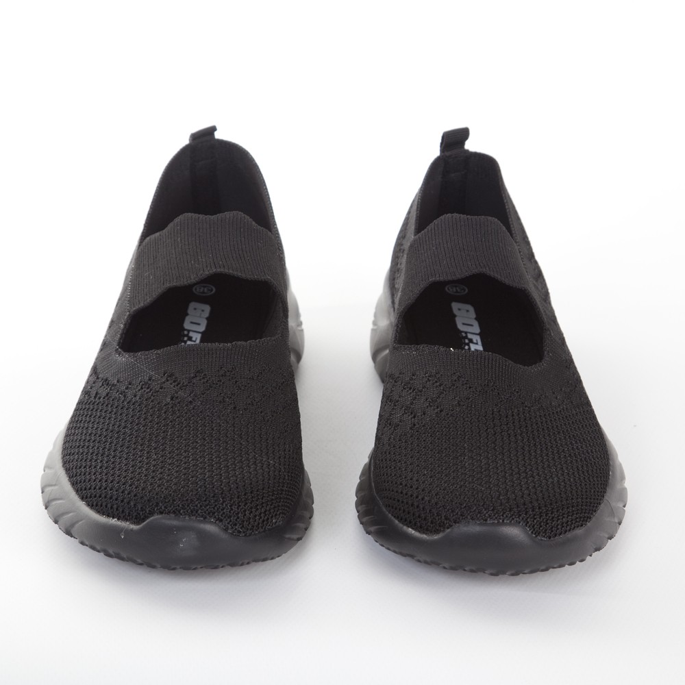 Zapatillas deportivas de mujer negras y doradas para exteriores, zapatos de  malla de color sólido, transpirables (negro, 8.5)